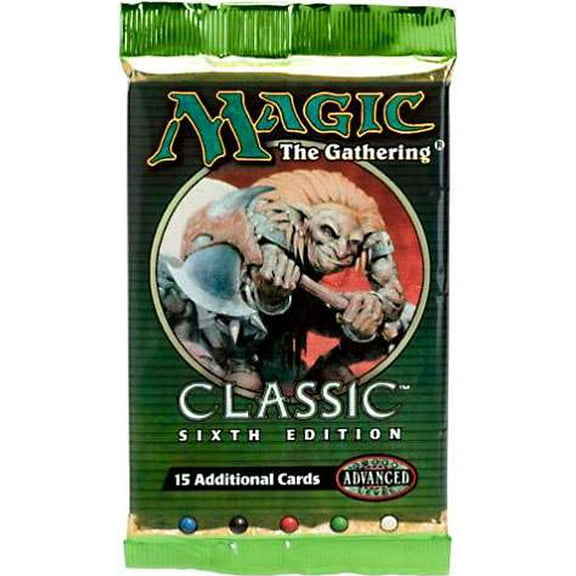 Magic the Gaithering Sixth Edition Booster