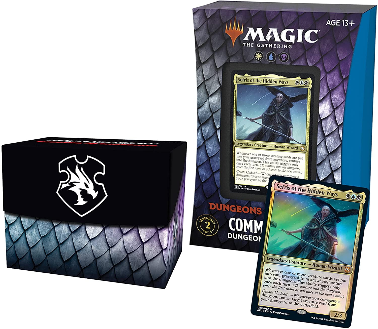 Magic The Gathering Adventures in The Realms Commander Deck