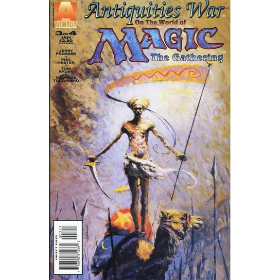 Magic: The Gathering-Antiquities War #3 VF ; Armada Comic Book