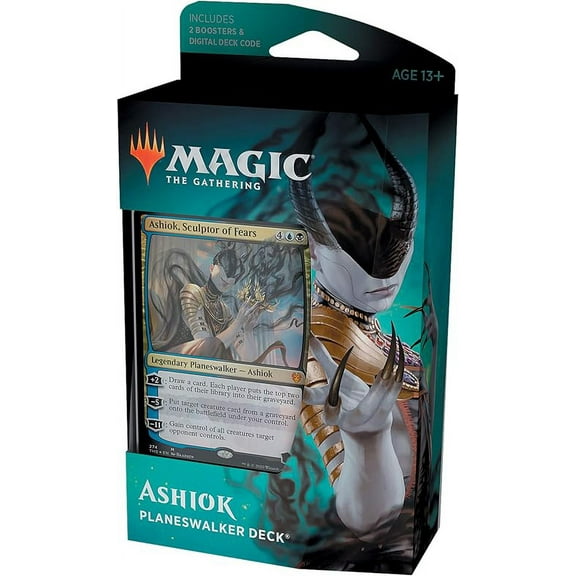 Magic The Gathering Ashiok, Sculptor of Fears Planeswalker Deck | Theros Beyond Death | 60-Card Starter Deck