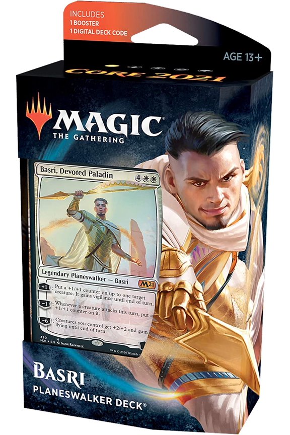 Basri Ket, Devoted Paladin Planeswalker Deck | Core Set 2021 (M21) | 60 Card Starter Deck