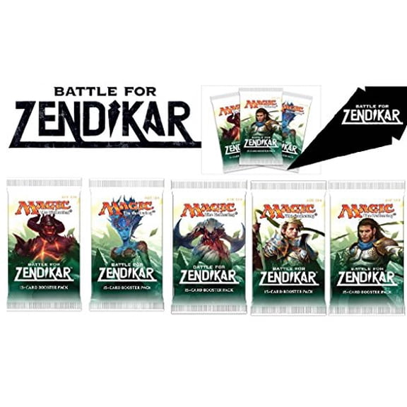 Magic The Gathering Battle For Zendikar 6 Pack Tabletop_Game
