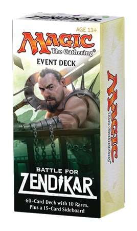 Magic The Gathering Battle for Zendikar Event Deck