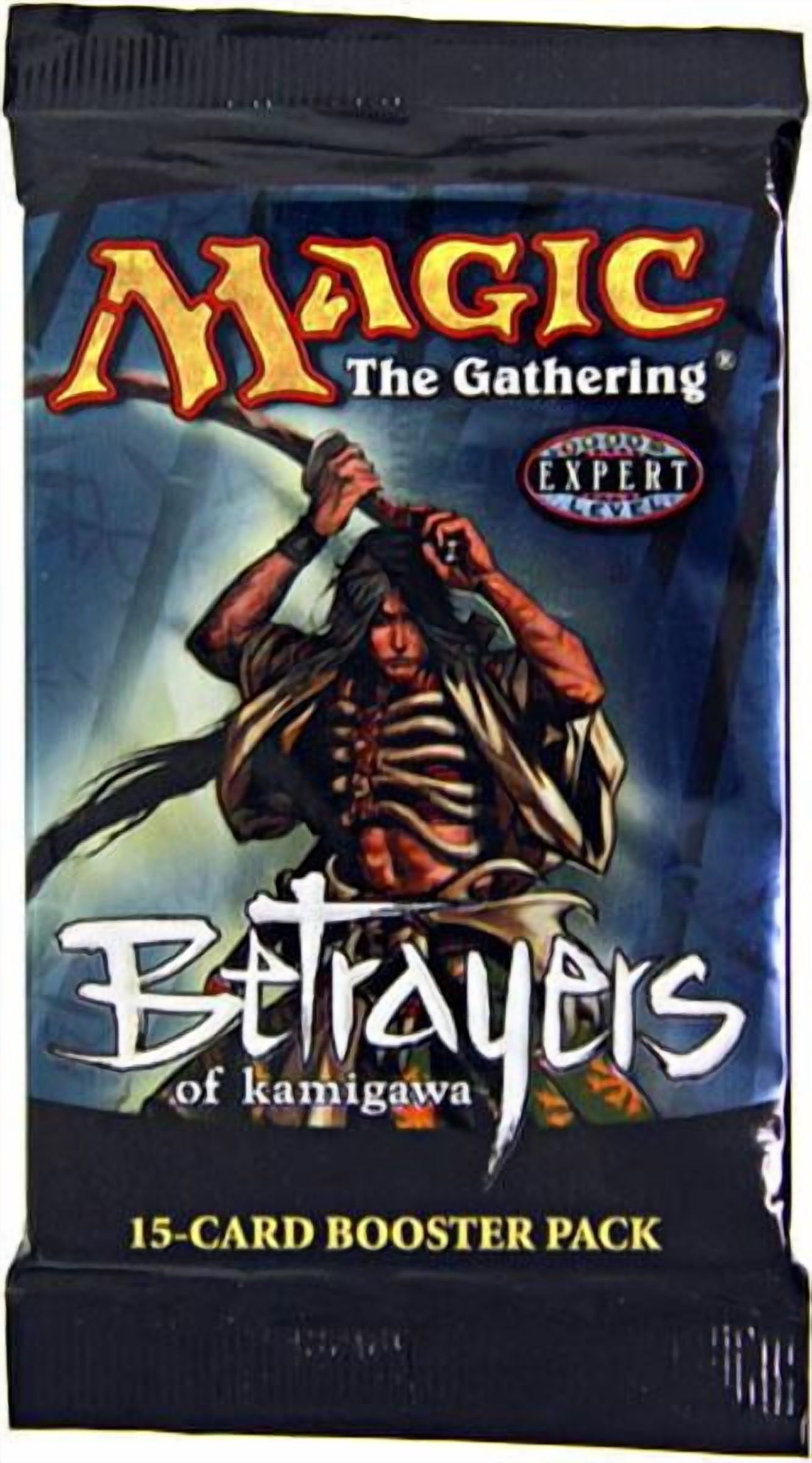 betrayers of kamigawa booster box 1 (One) Pack of Magic the Gathering MTG Betrayers of Kamigawa Booster Pack (15 Cards/Pack) Out of Print : Toys & Games