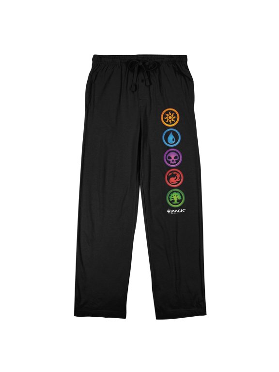 Magic The Gathering Black Sleep Pajama Pants - Small