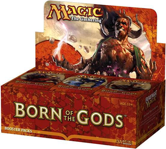 【未開封】BORN OF THE GODS 1 box Magic The Gathering Born of the Gods Booster Box - Walmart.com