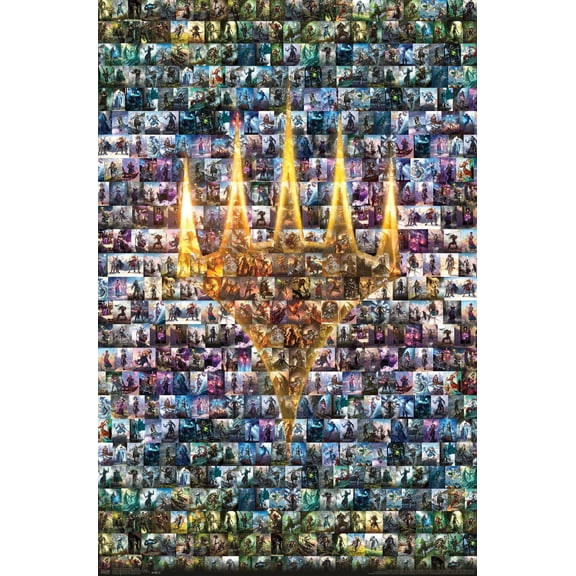 Magic: The Gathering - Collage Wall Poster, 14.725" x 22.375"