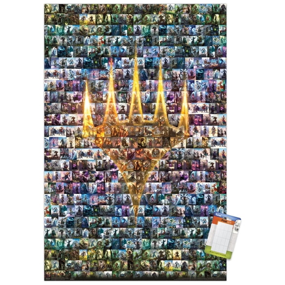 Magic: The Gathering - Collage Wall Poster, 22.375" x 34"