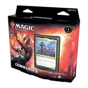 Magic The Gathering Commander Legends Commander Deck   Arm for Battle | 100 Card Ready-to-Play Deck | 1 Foil Commander | Red-White, C78590000