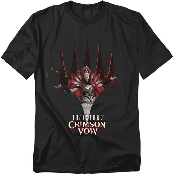 Magic The Gathering T-Shirt Crimson Vow Logo Unisex Graphic Tee For Men & Women