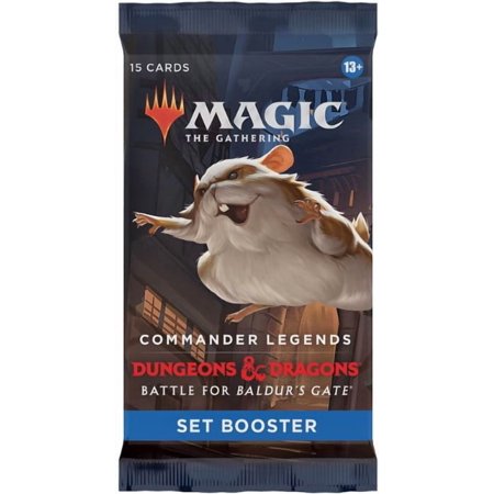 Magic The Gathering D&D Battle for Baldur's Gate Commander Legends Set Booster PACK