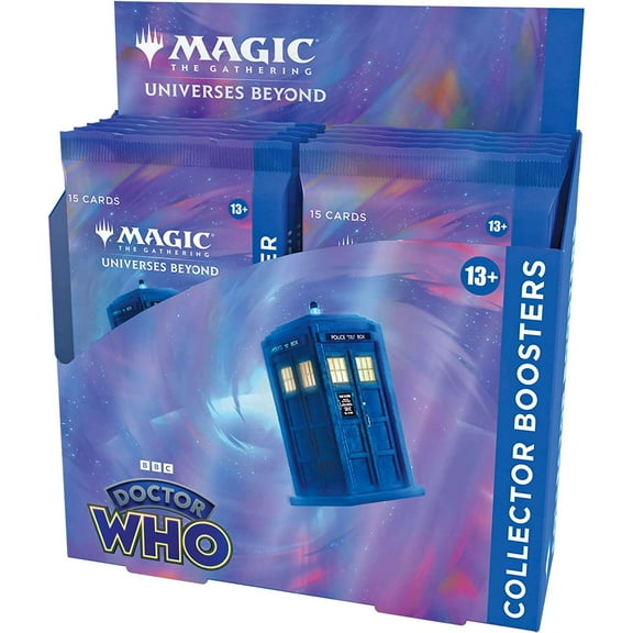 Magic The Gathering  Doctor Who Collector Booster Box (12 Packs)