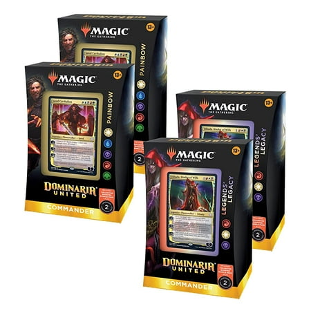 Wizards of The Coast - Magic the Gathering Dominaria United Commander Deck - Styles May Vary