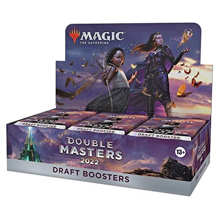 magic the gathering d&d booster box Magic The Gathering: Double Masters 2022 Draft Booster Box