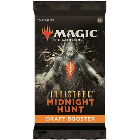 Magic: The Gathering Draft Booster Pack Lot MTG Innistrad Midnight Hunt Individual Pack