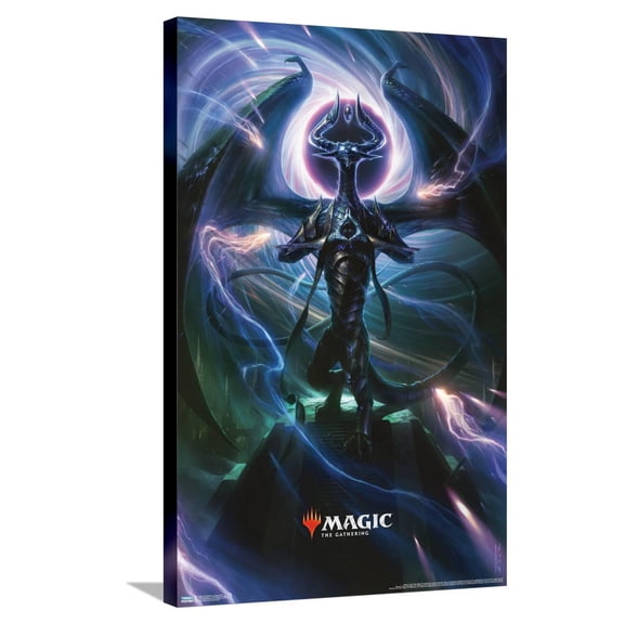 Magic The Gathering - Dragon God Canvas Wall Poster, 22.375" x 34"