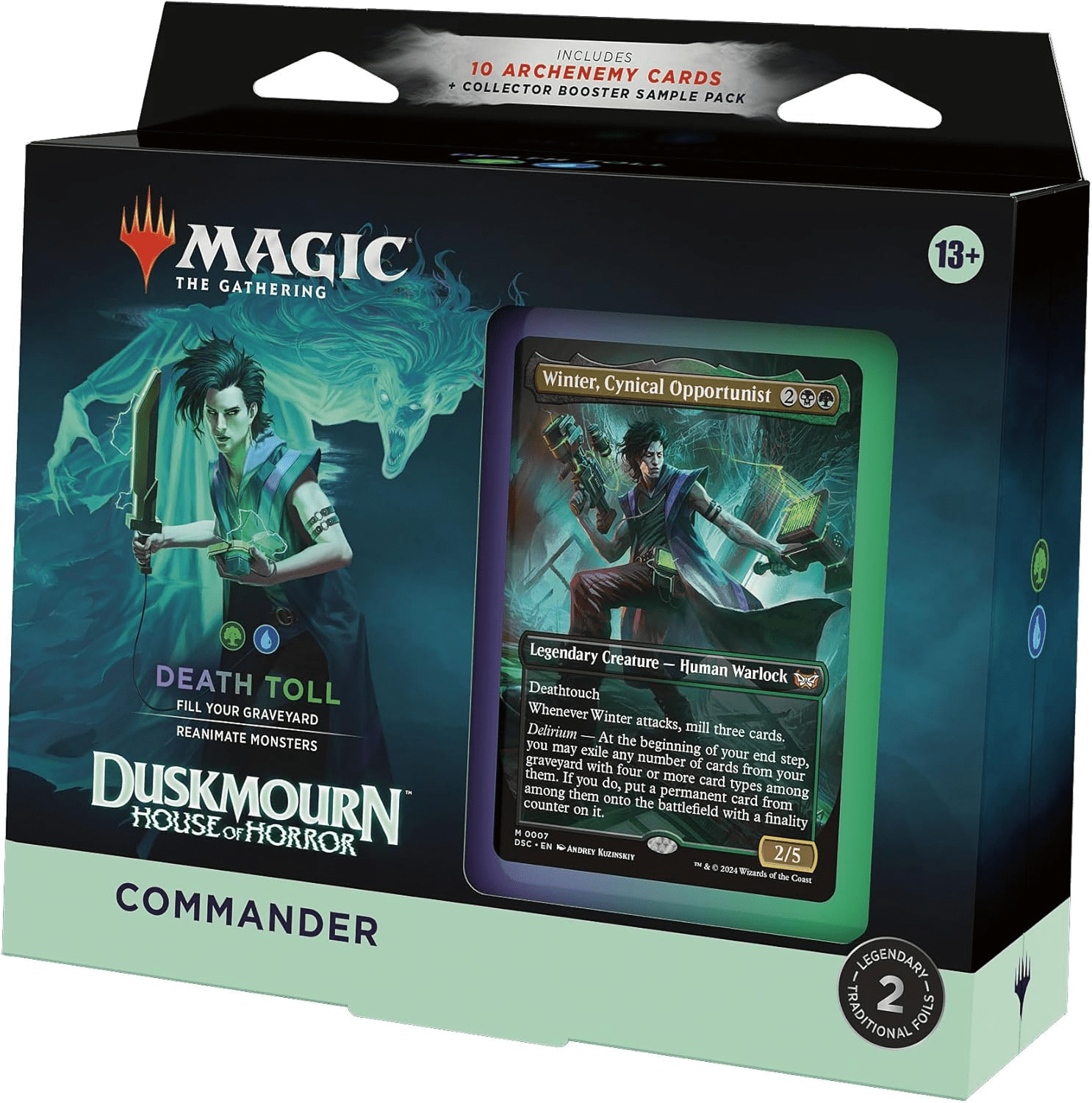 Magic: The Gathering Duskmourn: House of Horror Commander Deck