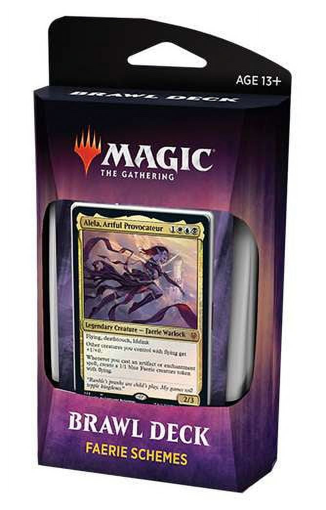 Magic The Gathering Faerie Schemes Brawl Deck