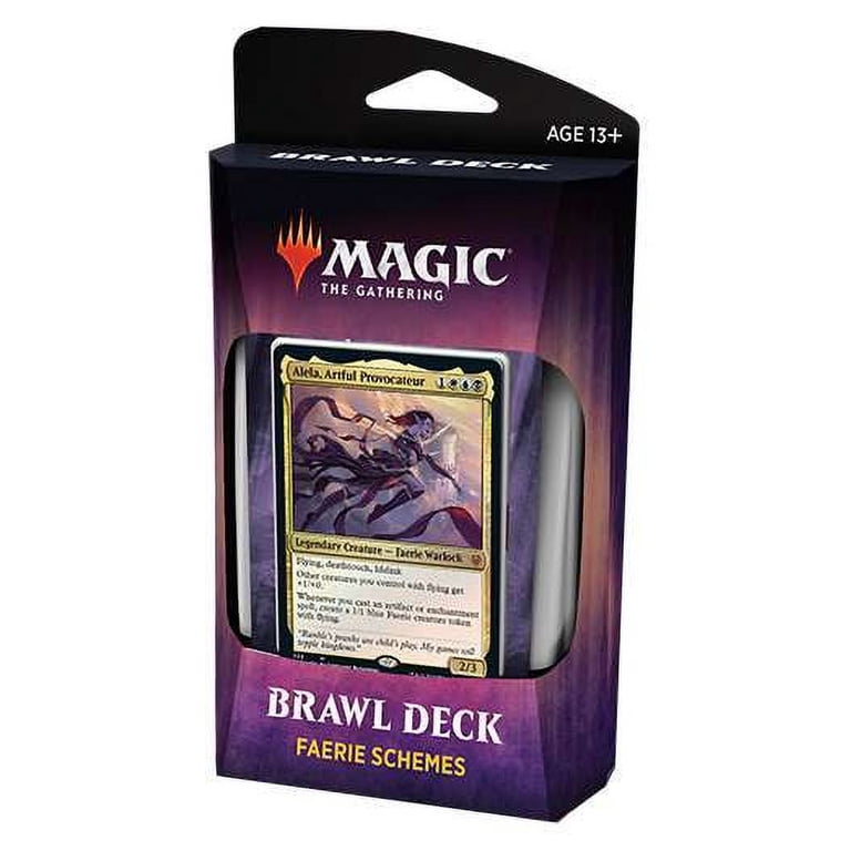Magic The Gathering Throne of Eldraine Faerie Schemes Brawl Deck