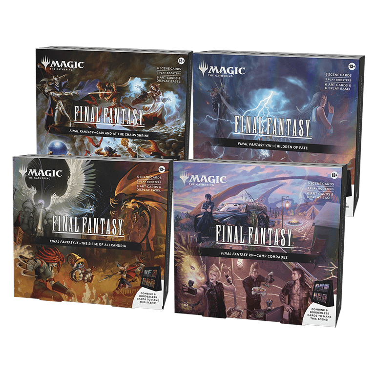 MTG シーンボックス FF1とFF15セット シーンBOX Magic: The Gathering Final Fantasy Scene Box Randomly Selected
