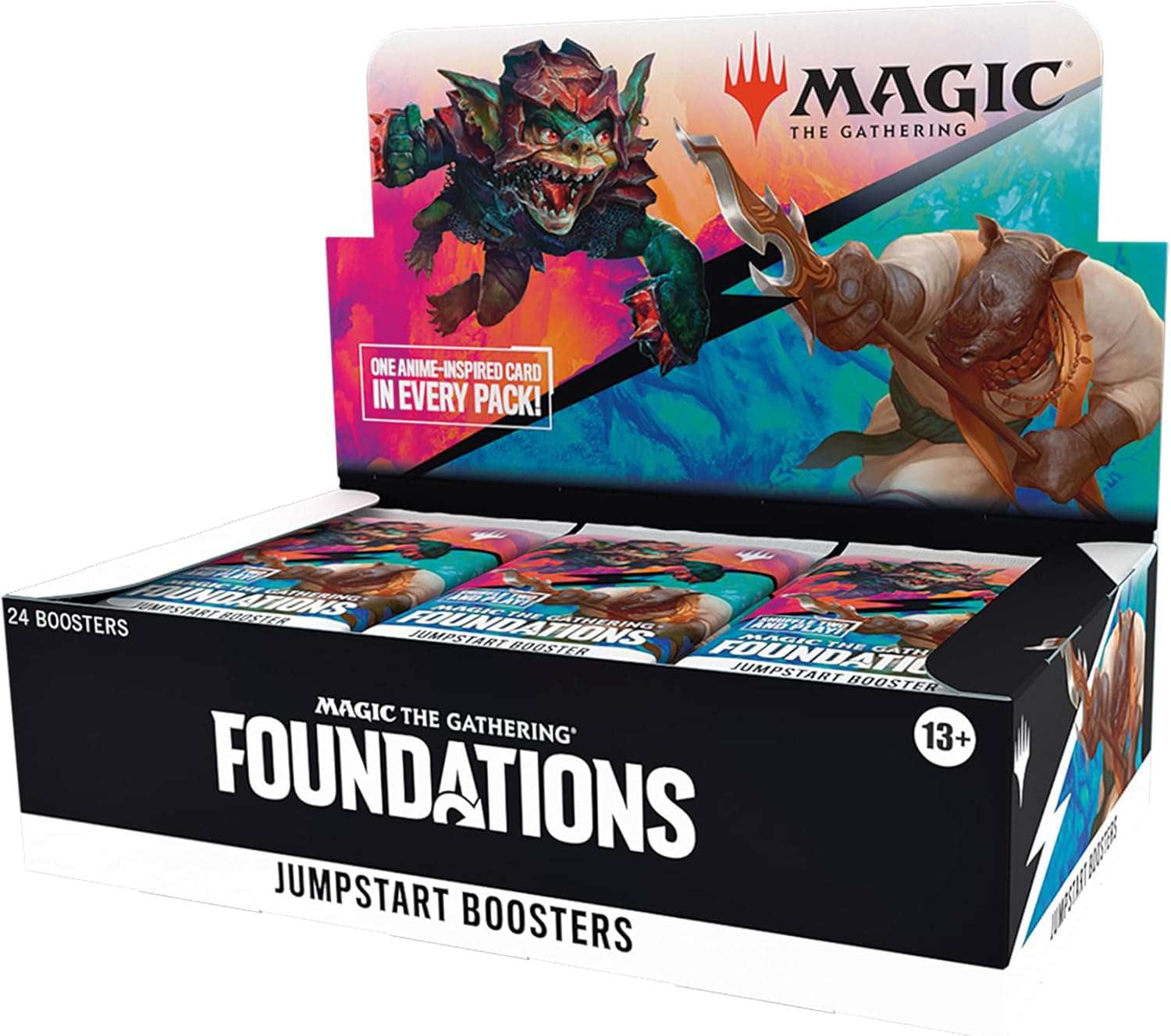 Magic: The Gathering キャラクターアートボックス Magic: The Gathering Booster Box - Jumpstart Foundations