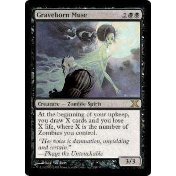 Magic The Gathering Graveborn Muse #145