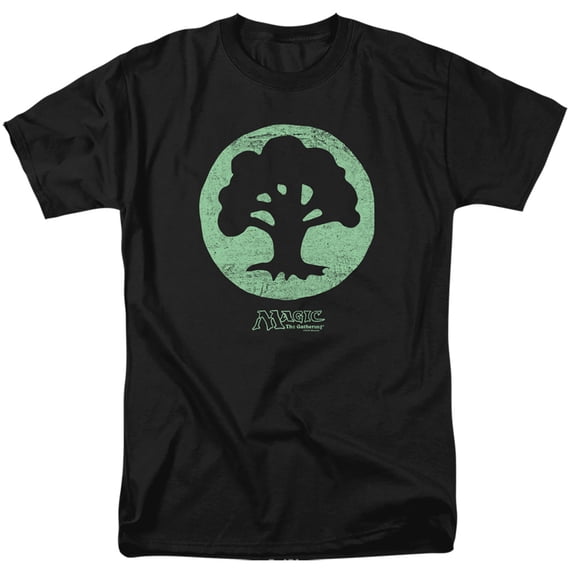 Magic The Gathering Green Symbol Unisex Adult T Shirt For Men And Women