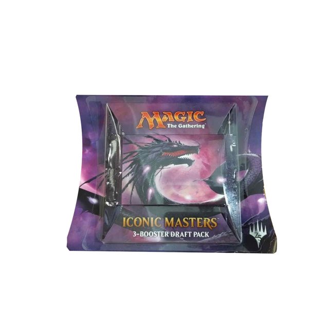 Magic: The Gathering- Iconic Masters 3 Pack Booster Double Blister ...