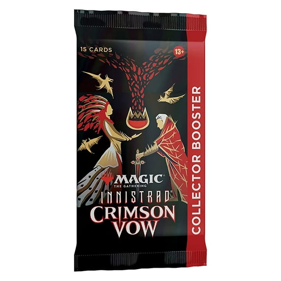 Magic: The Gathering Innistrad: Crimson Vow Collector Booster Pack - 15 Magic Cards