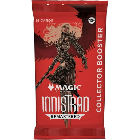 Magic The Gathering Innistrad Remastered COLLECTOR Booster Pack (15 Cards)