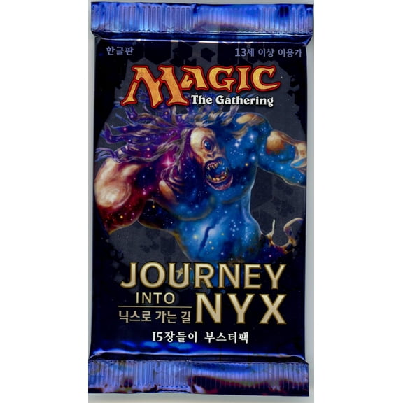 Magic The Gathering Journey into Nyx Booster Pack (KOREAN)