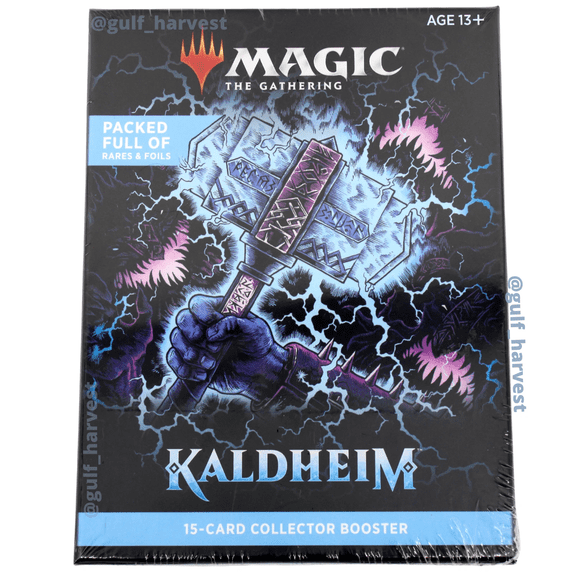 Magic The Gathering Kaldheim 15-Card Collector Booster Big Box Version