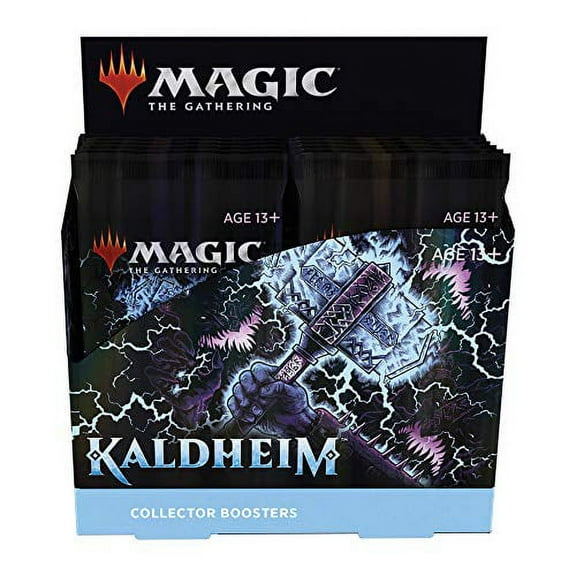 Magic The Gathering Kaldheim Collector Booster Box | 12 Packs (180 Magic Cards)