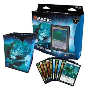 Magic The Gathering Kaldheim Commander Deck Phantom Premonition | 100 Card Ready-to-Play Deck | Blue-White