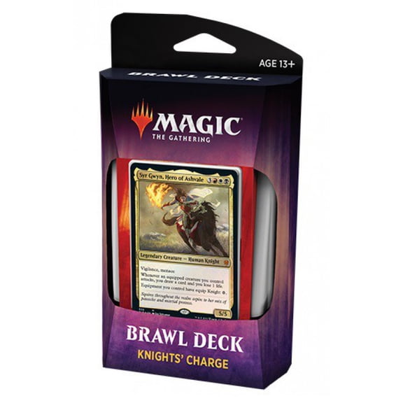 Magic the Gathering MTG Throne of Eldraine Knights' Charge Brawl Deck