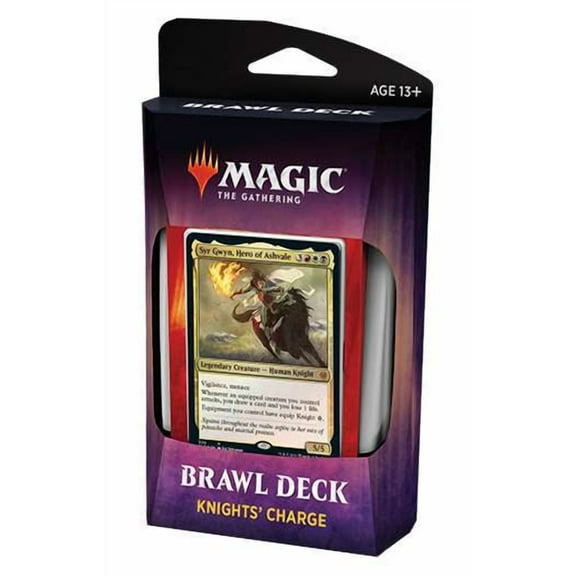 Magic the Gathering MTG Throne of Eldraine Knights' Charge Brawl Deck