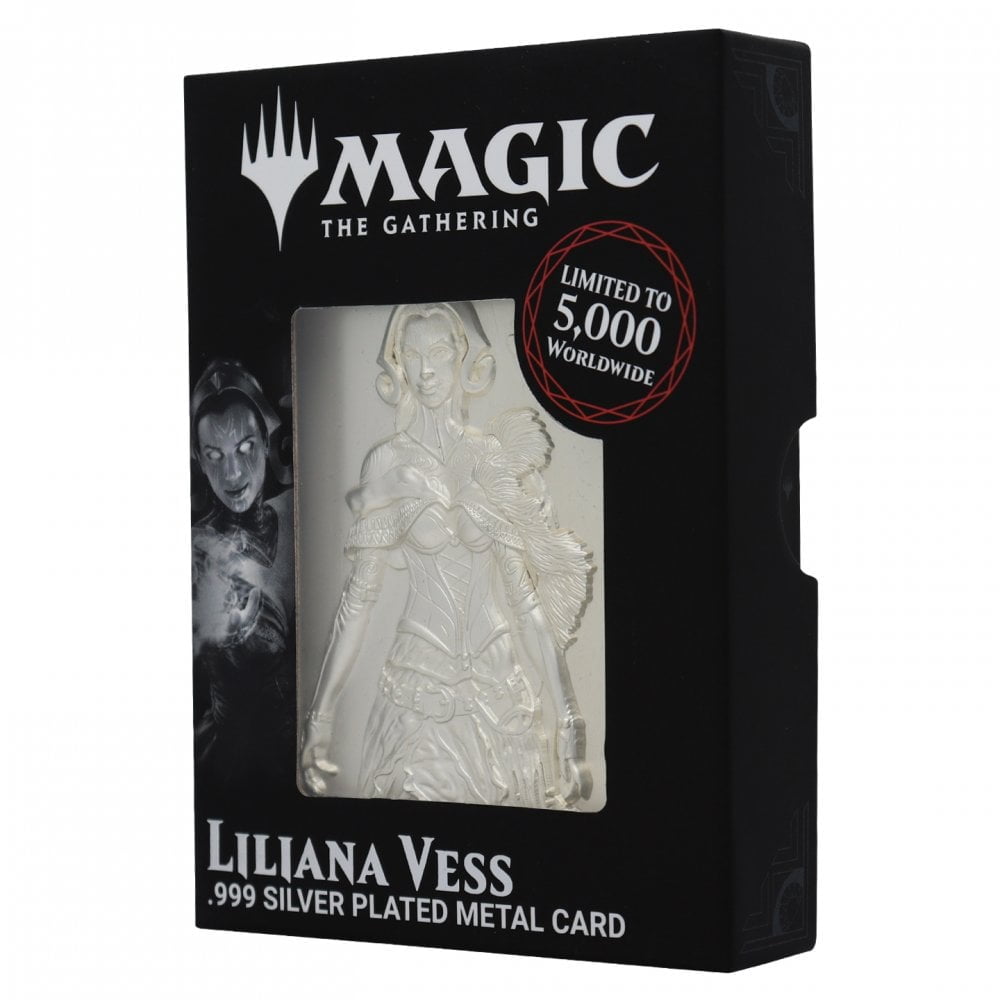Magic The Gathering Liliana Vess – Limitierter 999er Silberbarren Als Sammlerstück