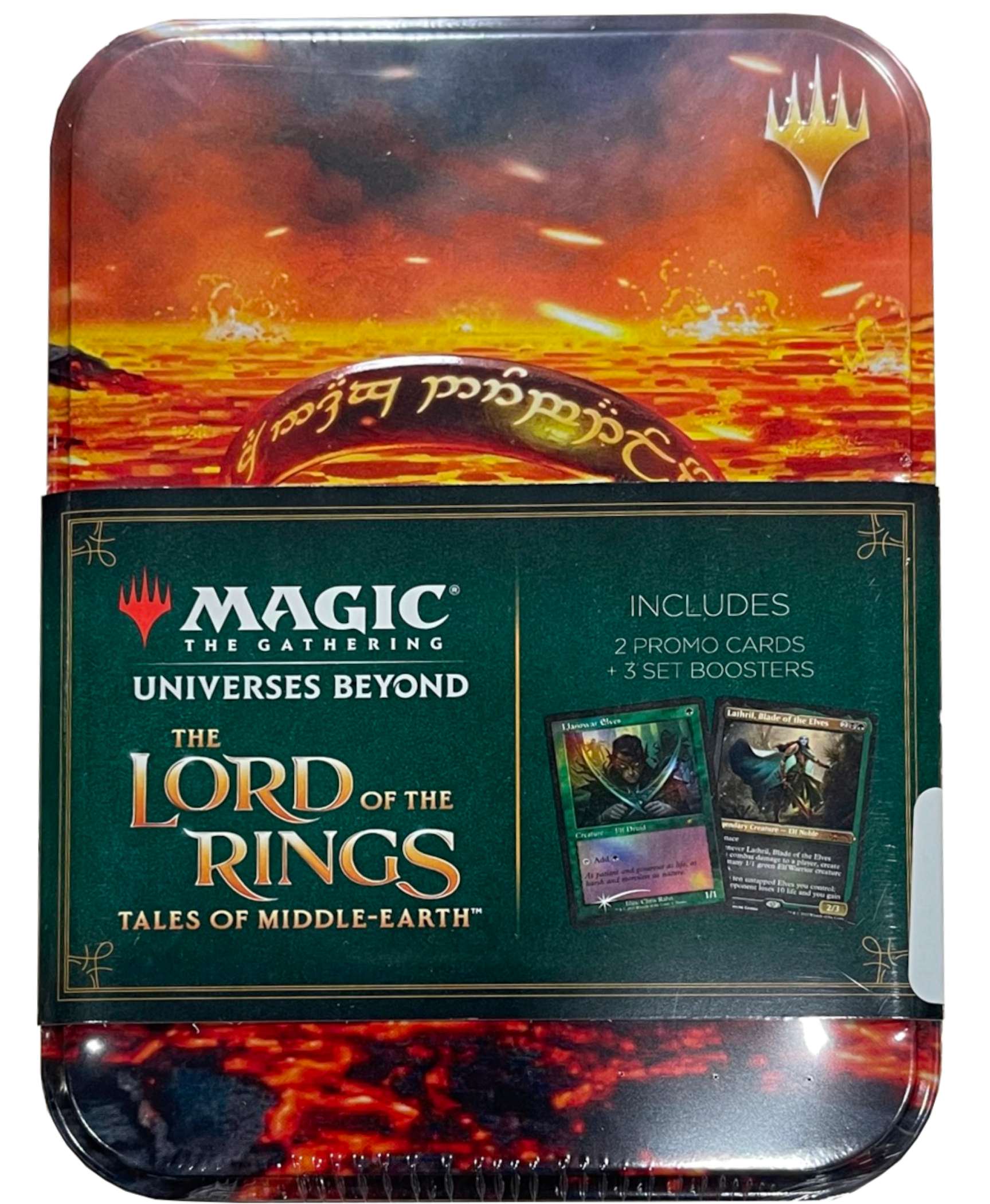 Magic: The Gathering Lord of The Rings Tin the One Ring - 3 Set Boosters 