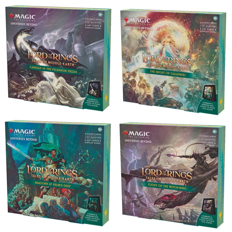 lord of the rings cards mtg Amazon.com: Magic: The Gathering The Lord of The Rings: Tales of  Middle-Earth Set Booster Box
