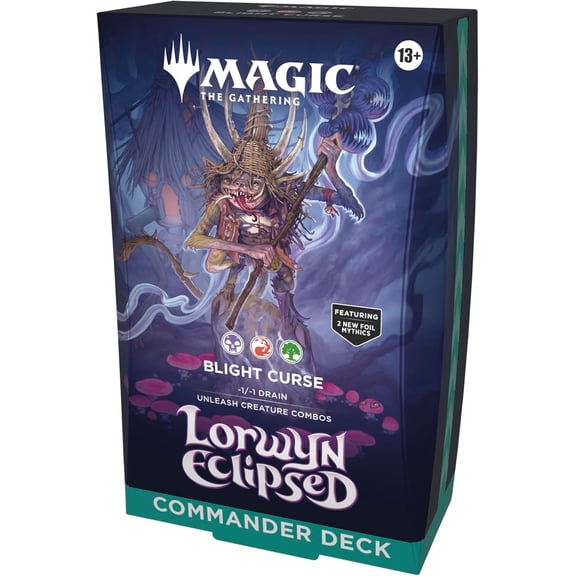 Magic: The Gathering Lorwyn Eclipsed - Commander Deck | Blight Curse