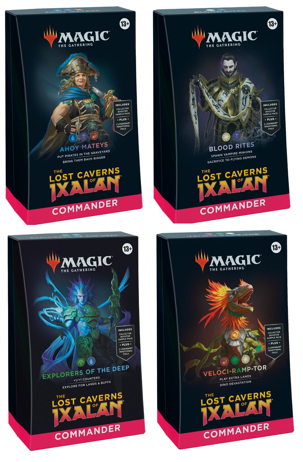mtg fast commander decks Amazon.com: Magic: The Gathering Outlaws of Thunder Junction Commander Deck main image 1