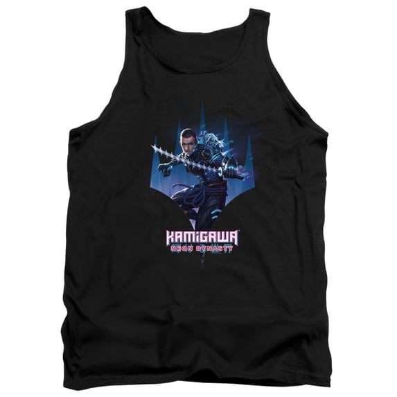 Magic The Gathering MTG ND Logo Art Unisex Adult Tank Top,Black, 2X-Large