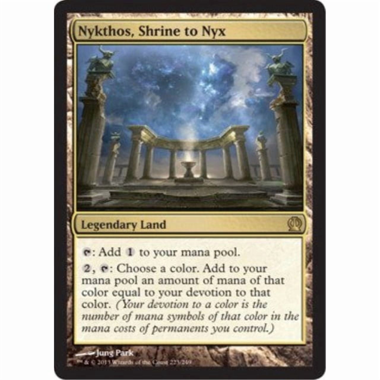 Magic The Gathering - Nykthos, Shrine to Nyx (223/249) - Theros