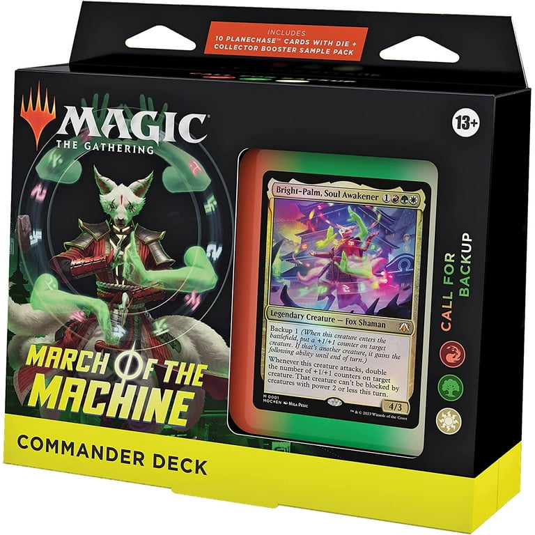 commander 2021 booster box March of the Machine: Commander Deck.  Mythicos