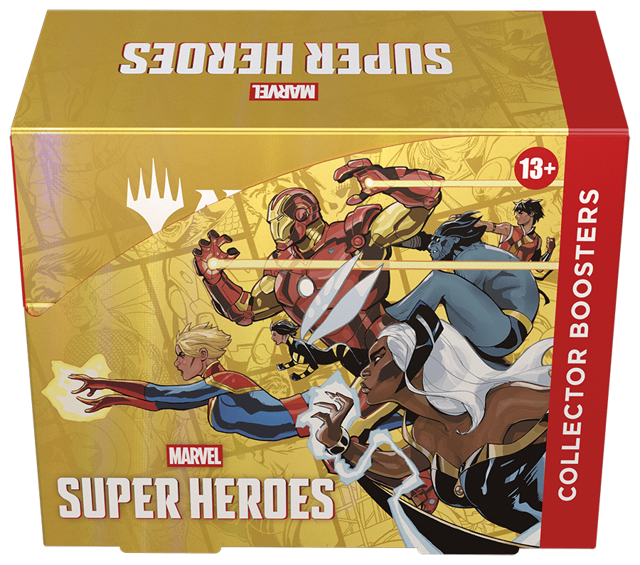 Magic: The Gathering Trading Card Games Marvel Super Heroes Collector Booster Display