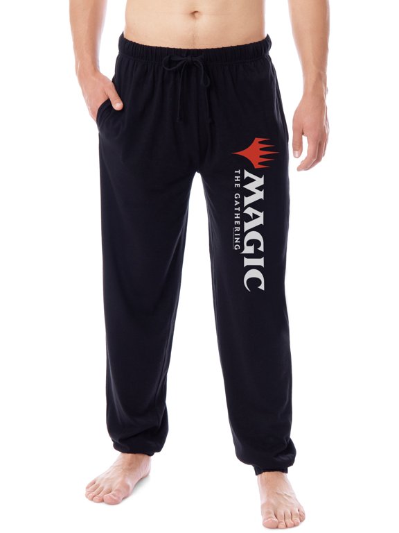 Magic: The Gathering Men's Card Game Title Sleep Jogger Pajama Pants