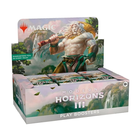 Magic The Gathering Modern Horizons 3 Play Booster Box with 504 Magic Rare and Foil Cards (36-Packs)