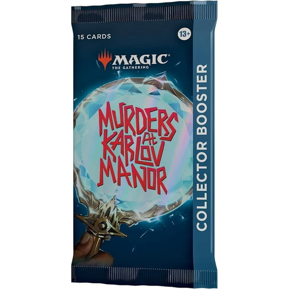 Magic: The Gathering Murders at Karlov Manor Collector Booster Pack (15 Magic Cards)