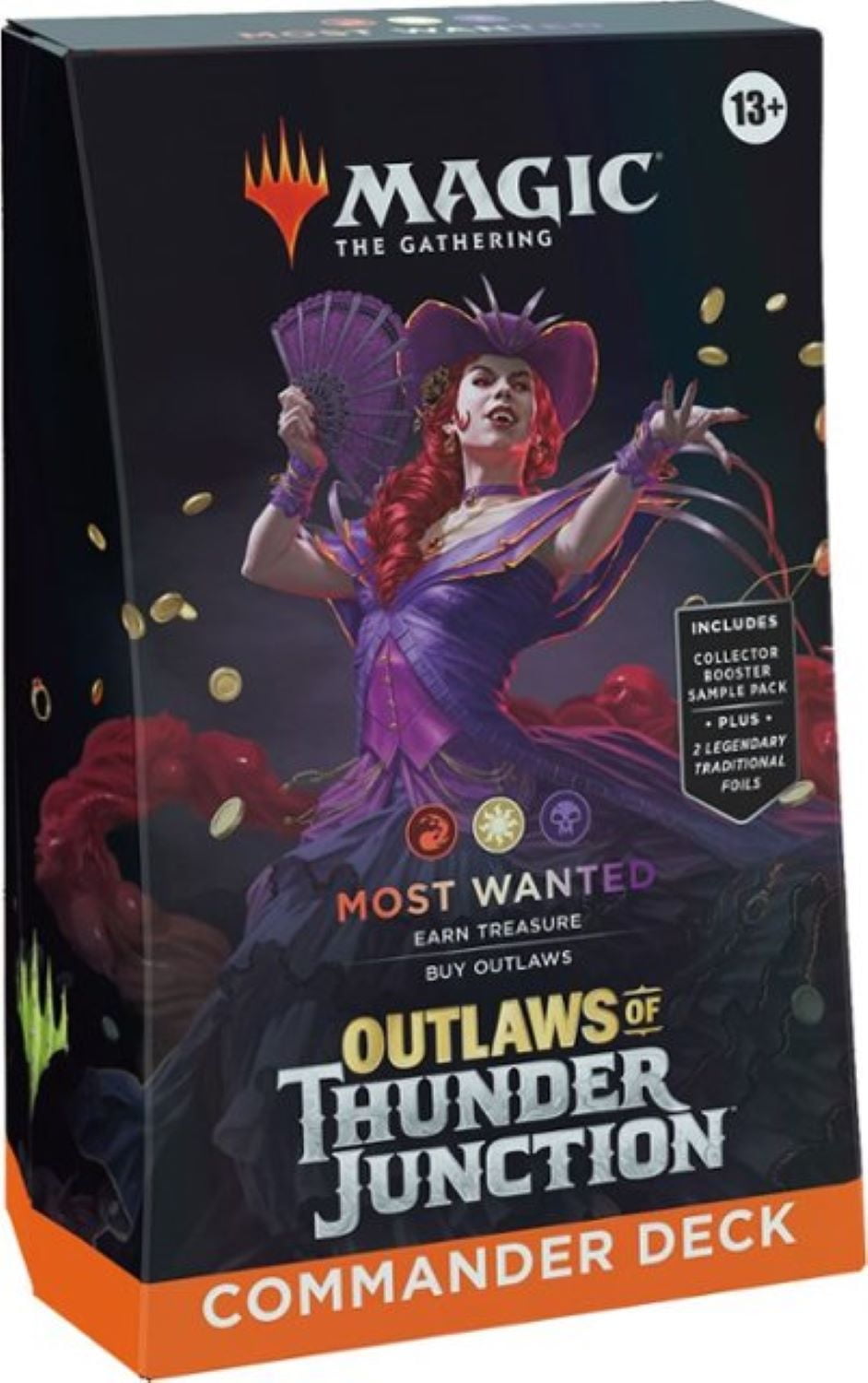 Magic: The Gathering Outlaws Thunder Junction Commander Deck - Most Wanted
