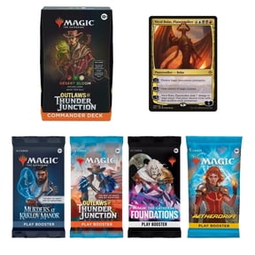Magic The Gathering Outlaws of Thunder Junction Deluxe Commander Kit Desert Bloom